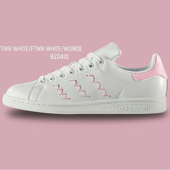 Adidas Originals Stan Smith Zig Zag Wonder Pink BZ0401 - Picture 11 of 14